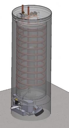 Early-stage CAD design of internal coil assembly