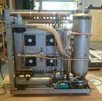 Engineered internal assembly with copper coils